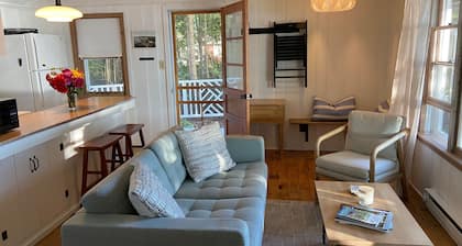Lakefront Cottage Retreat w/ Private Dock, Paddle Boards, Fire Pit, Sunset Views