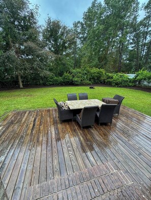 Restauration en plein air