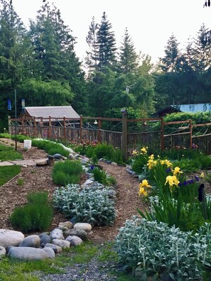 Overnattingsstedets uteområder