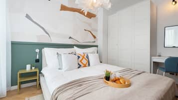 Superior-lejlighed - balkon - byudsigt | 1 soveværelse, pengeskab på værelset, individuelt design