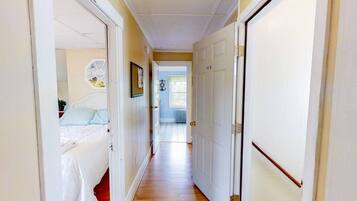 2 bedrooms, iron/ironing board, travel crib, WiFi