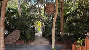 Façade de l’hébergement