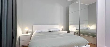 1 makuuhuone, silitysrauta/-lauta, ilmainen Wi-Fi, vuodevaatteet