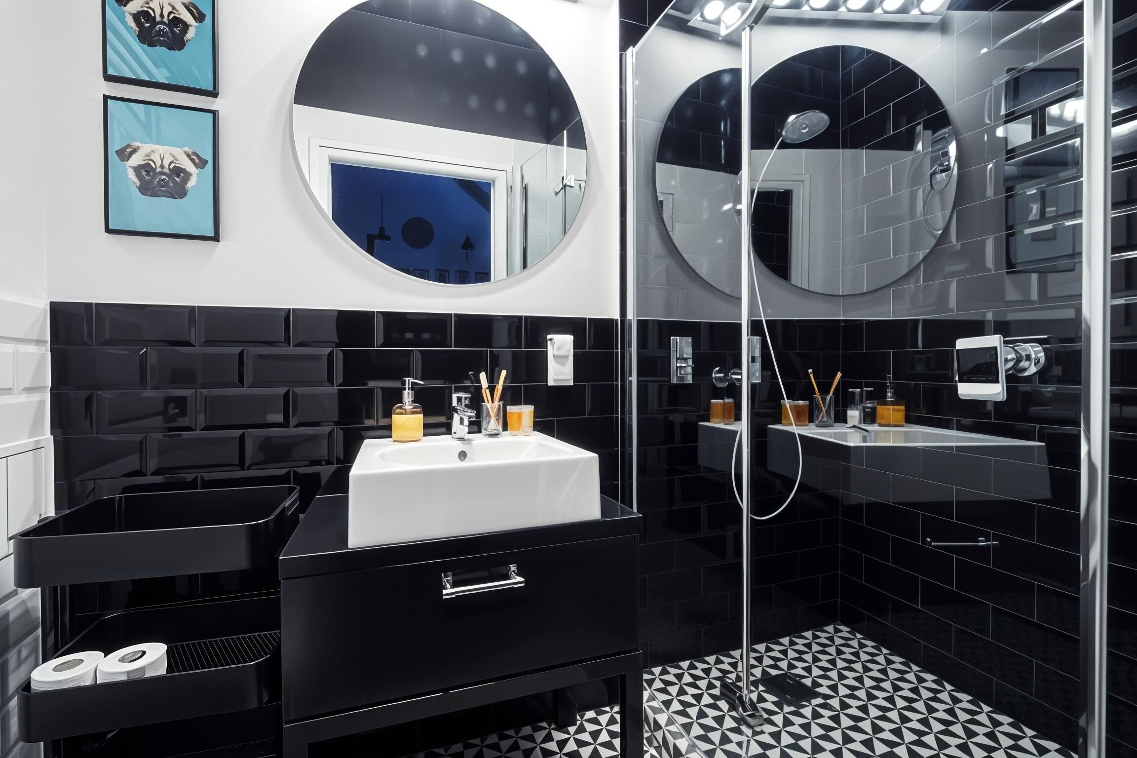 Studio Confort, vue ville | Salle de bain