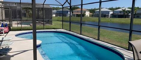 Außenpool, beheizter Pool