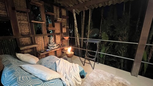 Peace, tranquility, quiet, inn, lake, waterfall, rest, chalet