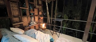 Peace, tranquility, quiet, inn, lake, waterfall, rest, chalet