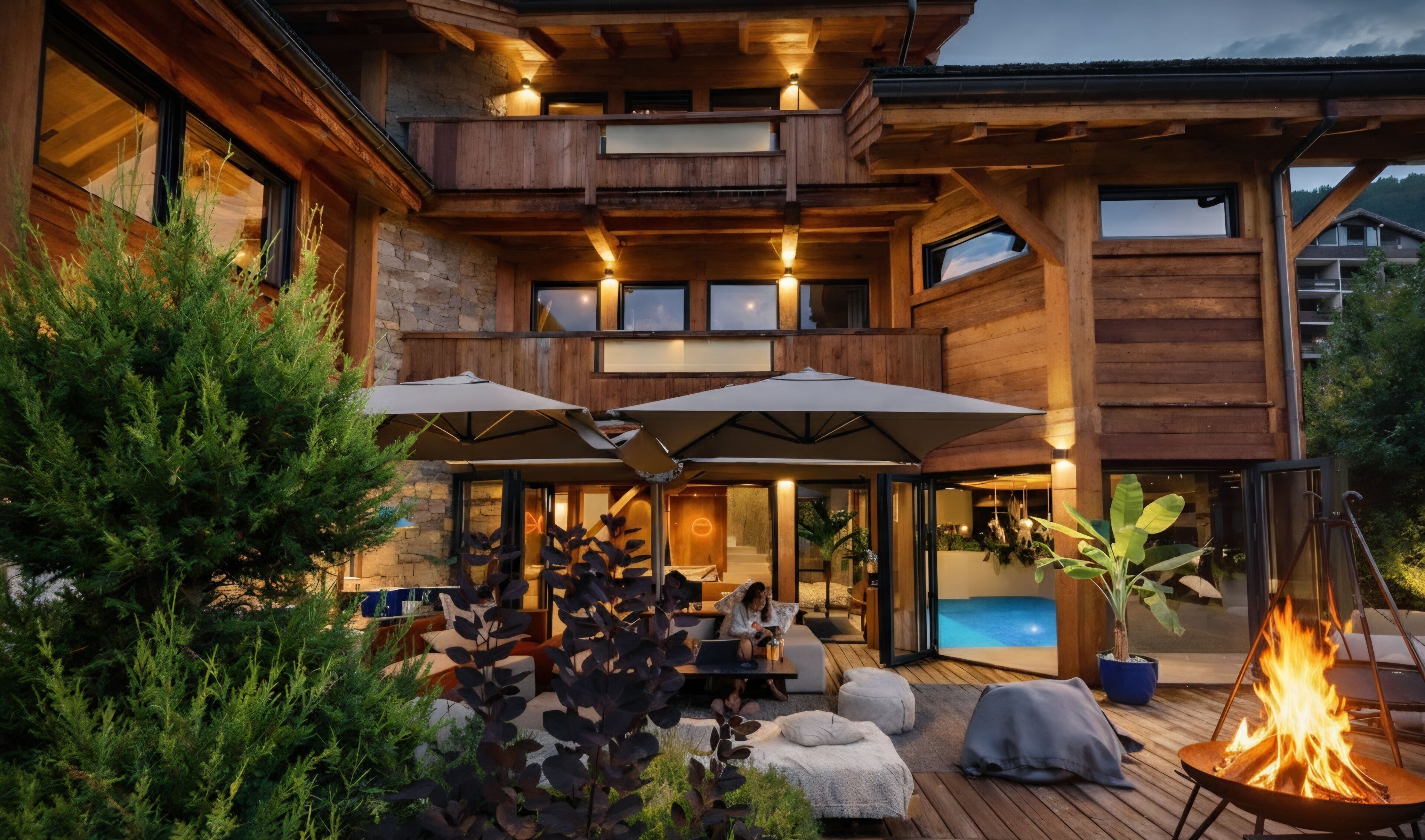 Terrain de l’hébergement 