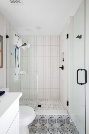 Hair dryer - Private Hot Tub! | The Edge Modern at Park Circle (North Charleston)