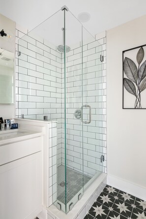 Hair dryer - Private Hot Tub! | The Edge Modern at Park Circle (North Charleston)