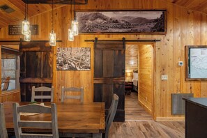 Dining - Waterfront Cabin | Swim, Fish or Float the Creek! (Cocke County)