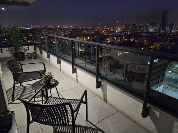 Luxury Apartment, Balcony, City View | Balcony view - Sky by Kairos Apartments (Katowice)