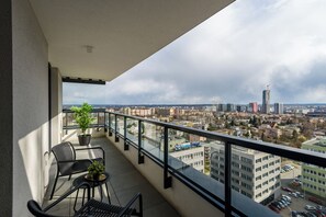 Luxury Apartment, Balcony, City View | City view