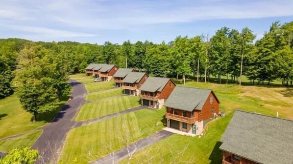 Exterior - Cabin 2474 - Spacious Log Home inside Private Resort (Bagley Township)