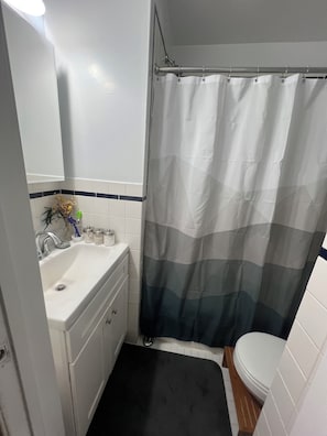 Hair dryer, towels, toilet paper - Cozy Core Studio in Concrete Jungle! (New York)