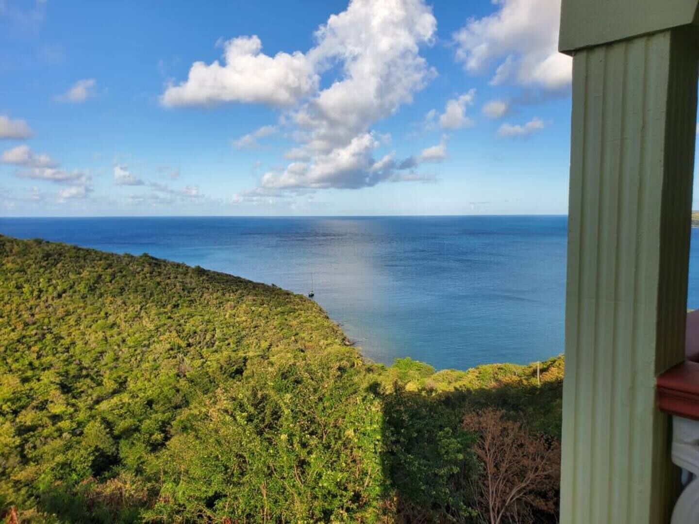 Utsikt från boendet