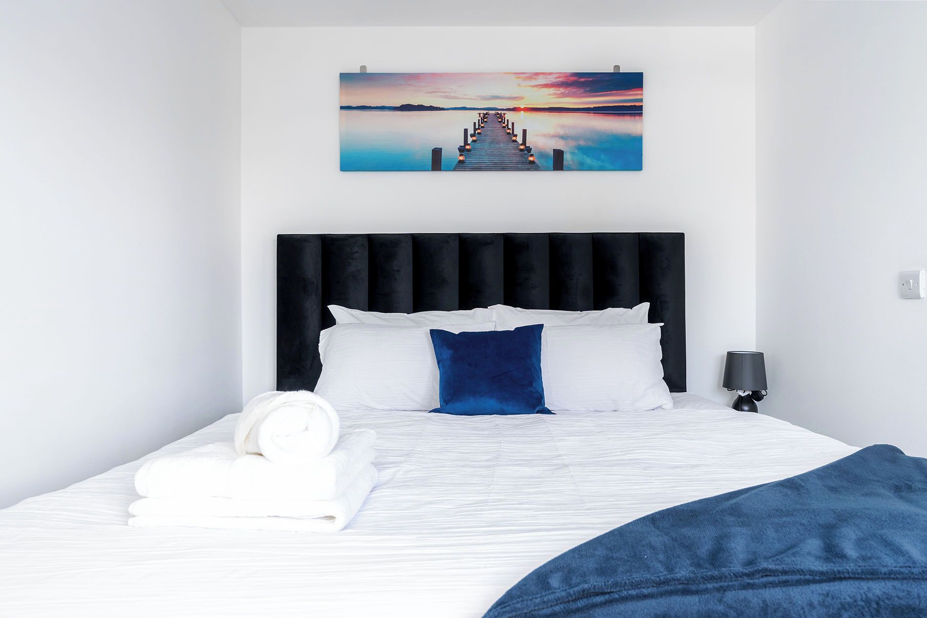 4 bedrooms, iron/ironing board, travel cot, WiFi