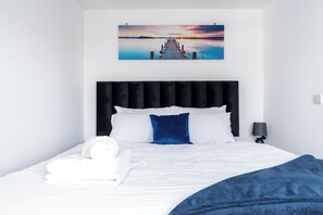 4 soverom, strykejern/-brett, reiseseng for barn og wi-fi