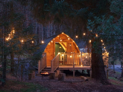 Deluxe Cosy Cabin in the Scottish Highlands