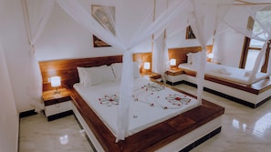 In-room safe, iron/ironing board, free WiFi - Jambo Resort by Mambo Hotels (Paje)