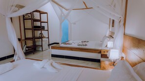 In-room safe, iron/ironing board, free WiFi - Jambo Resort by Mambo Hotels (Paje)