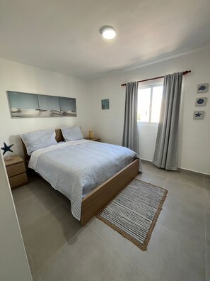 2 bedrooms, iron/ironing board, travel crib, WiFi
