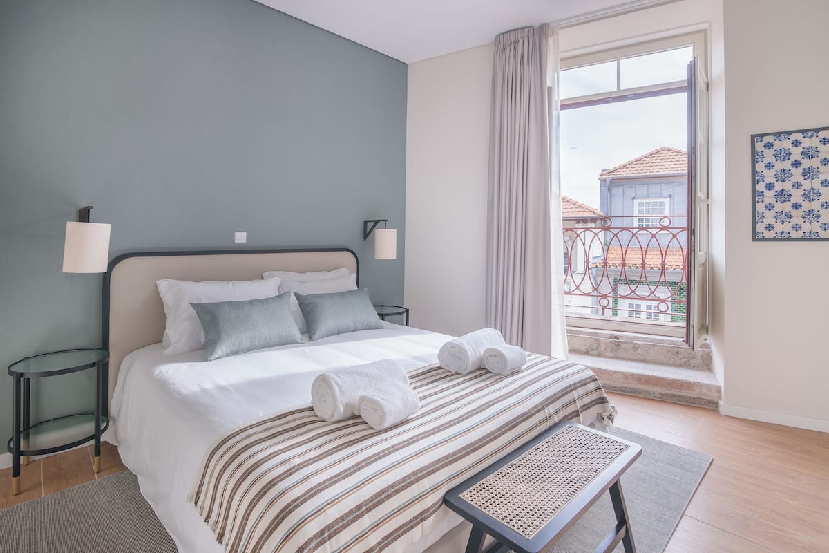 Studio Deluxe, balcon, vue fleuve