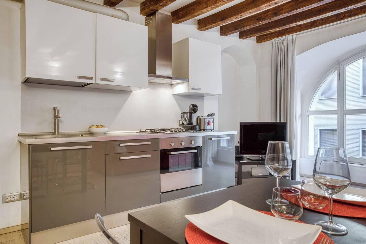 Horno, placa de cocina