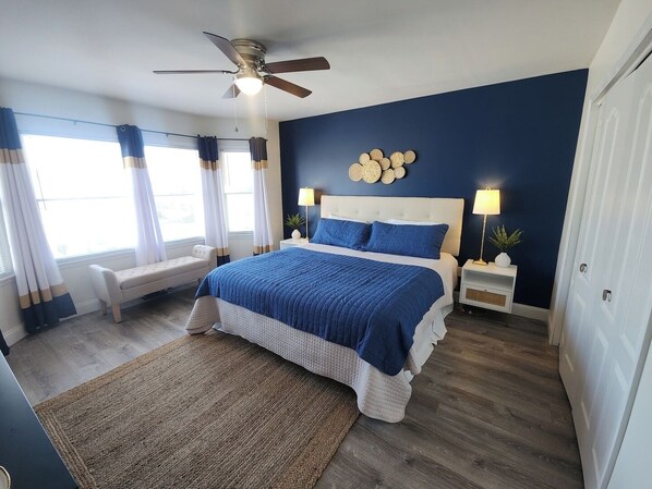 3 bedrooms, iron/ironing board, travel cot, WiFi