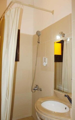 Apartment, 1 Bedroom | Bathroom | Shower, towels, soap, toilet paper - Spring House (Safaga)