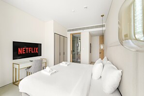 2 Schlafzimmer, Bügeleisen/Bügelbrett, kostenloses WLAN, Bettwäsche