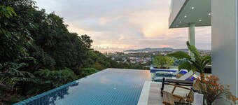 Seaview three bedroom villa in Bangtao beach area