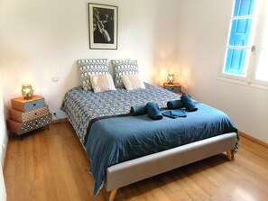 2 Schlafzimmer, Bügeleisen/Bügelbrett, kostenloses WLAN, Bettwäsche