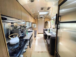 Microwave, oven, stovetop