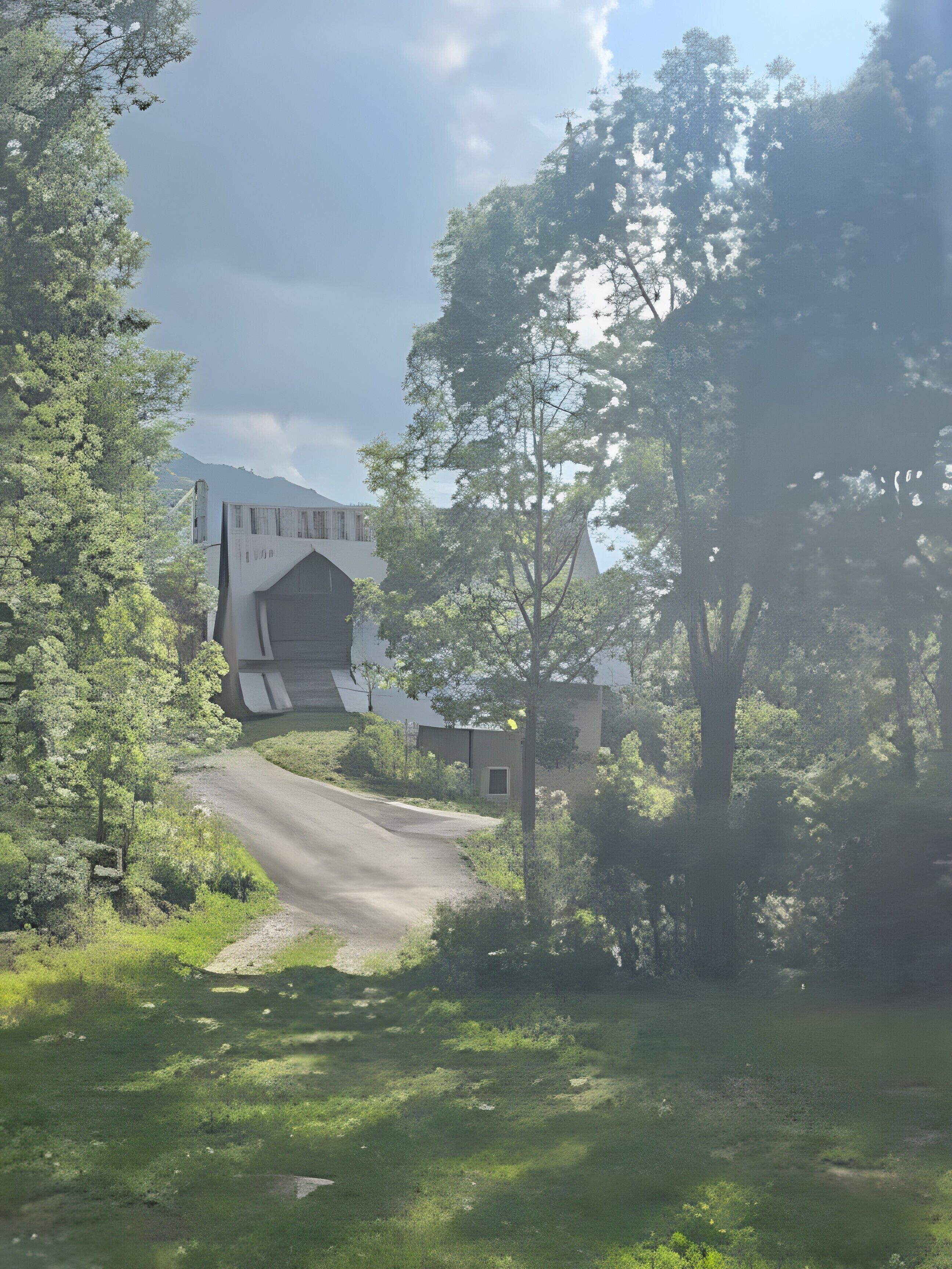 المنطقة المحيطة بالمنشأة