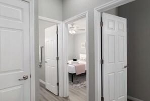 3 bedrooms, iron/ironing board, travel crib, WiFi