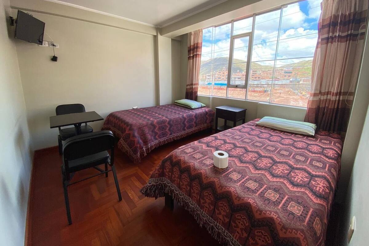 Classic Double Room Single Use, Ensuite, City View | Premium bedding, down duvets, laptop workspace