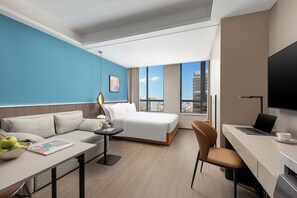 Executive Single Room | In-room safe, desk, laptop workspace, blackout drapes - modena by fraser wujiaochang (Shanghai)