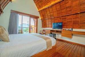 Deluxe Double Room | In-room safe, laptop workspace, iron/ironing board, free WiFi - Villa Radha Pererenan (Canggu)