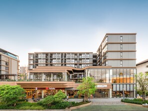 Fachada de la propiedad