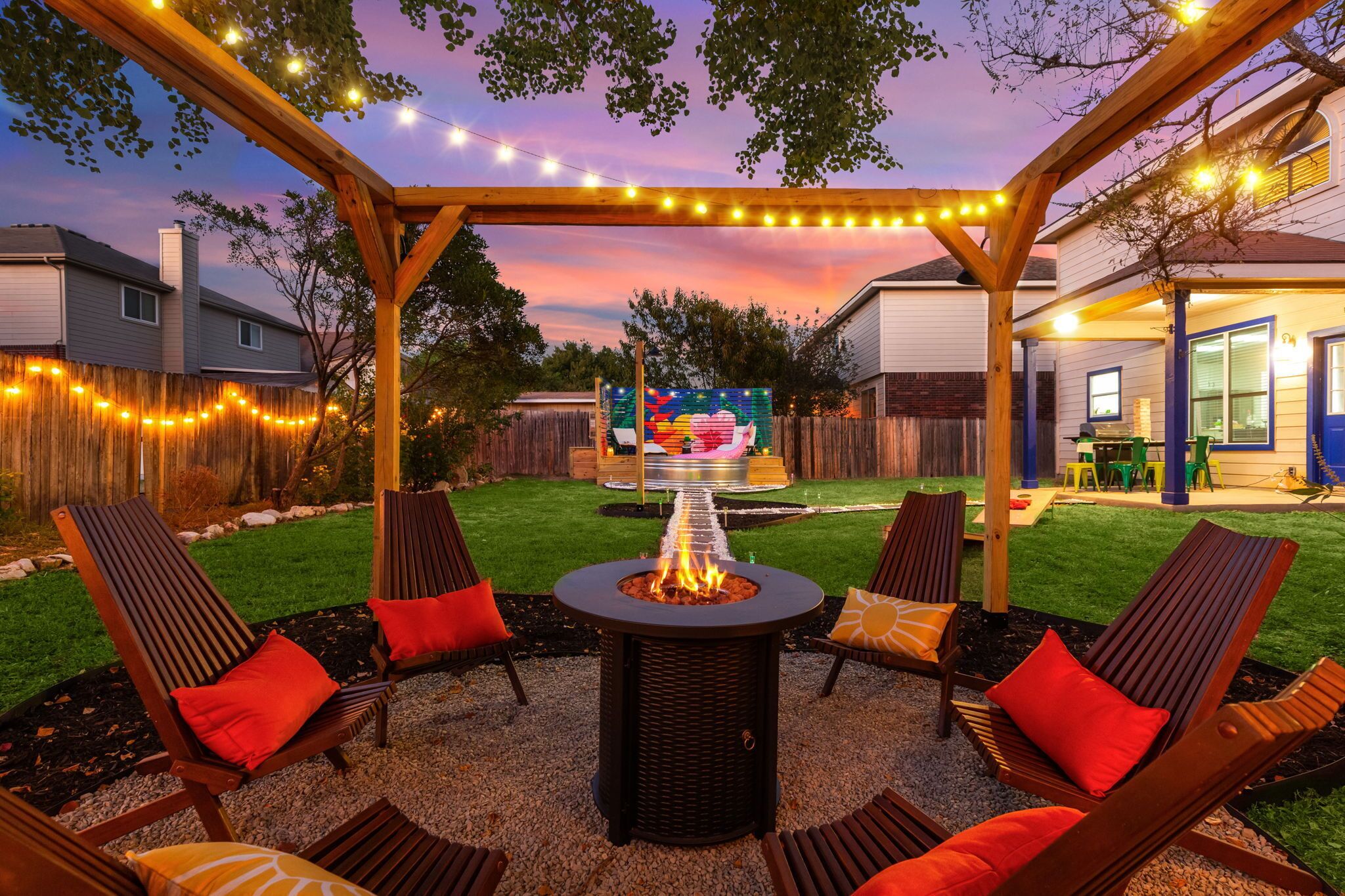 Enceinte de l’hébergement