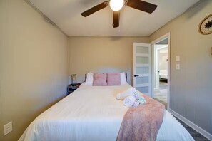 3 chambres, fer et planche Ă repasser, Wi-Fi, draps fournis