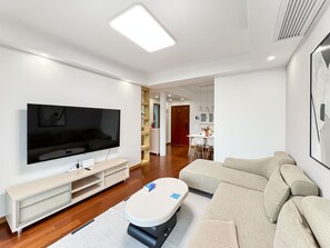 Condo, City View | Living area