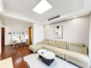 Condo, City View | Living area - Tyms 2BR Apt TianshanRD Near CESIS Line2 (Shanghai)