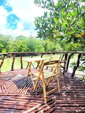 Deluxe Double Room, Bay View | Terrace/patio