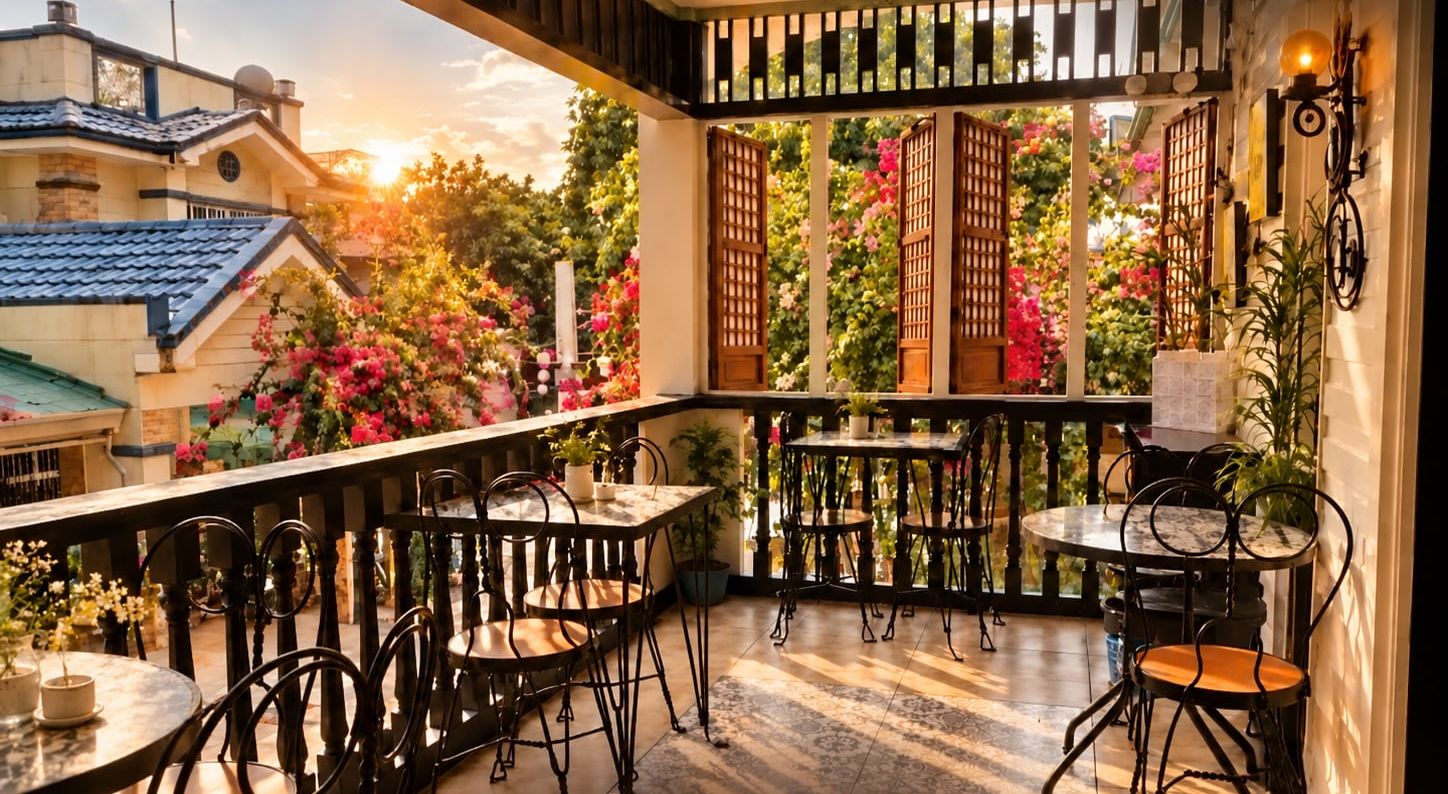 Rooftop terrace