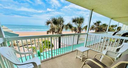 Ocean Front well furnished 1-bedroom condo with great view!