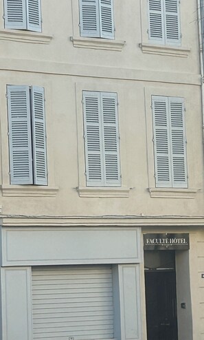 Fachada del alojamiento