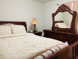 1 bedroom, iron/ironing board, free WiFi, bed sheets