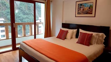 Doppia panoramica, vista montagna | Wi-Fi gratuito